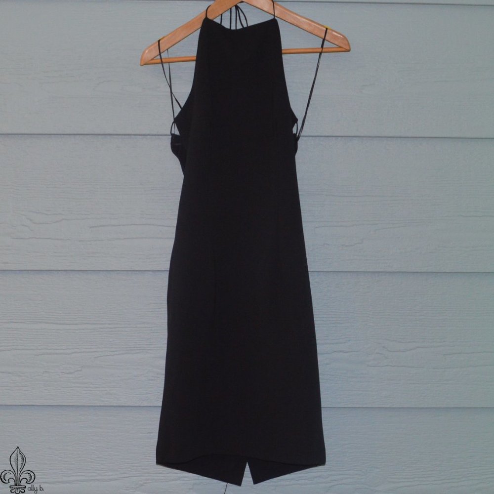 🖤Finders Black Halter Dress🖤